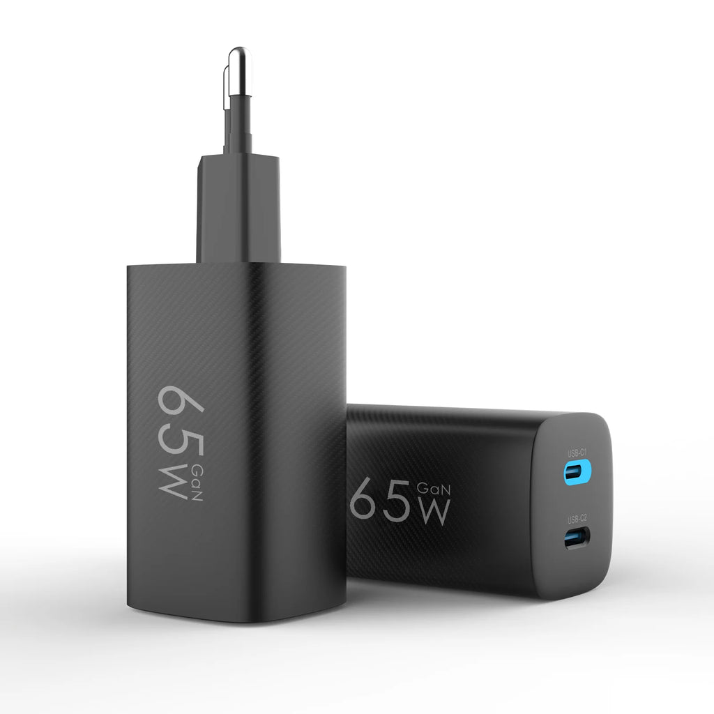 Fast Smart Charger 45W USB C Charger mit 2 Ports, für Apple & Android